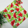 Wholesale Digital Printing Summer Fruit Designs 32s Knit Cotton Spandex Lycra Fabric